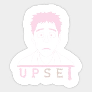 Upset Sticker